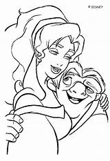Quasimodo Esmeralda Hunchback Jorobado Hugs Hellokids sketch template