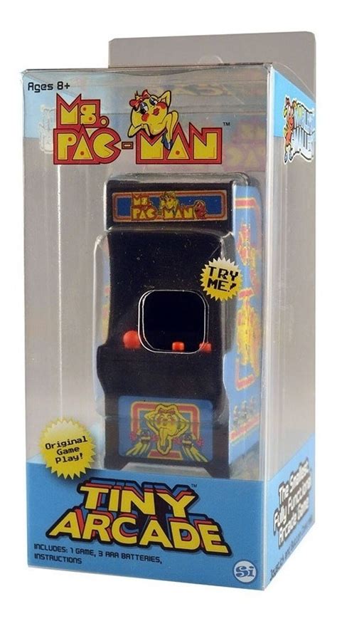 tiny arcade pequeno juego de arcadia jugable ms pacman  en