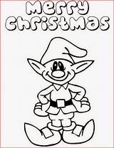 Coloring Pages Elf Christmas Filminspector Elves sketch template