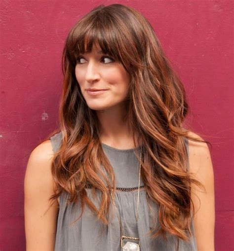 long hairstyle with bangs for square face square face hairstyles