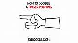 Pointing Finger Drawing Draw Tips sketch template