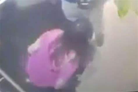 Couldn T Hold It Disgusting Moment Woman Is Caught On Camera Weeing