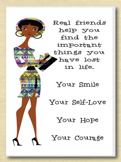 African American Real Friends African American Quotes