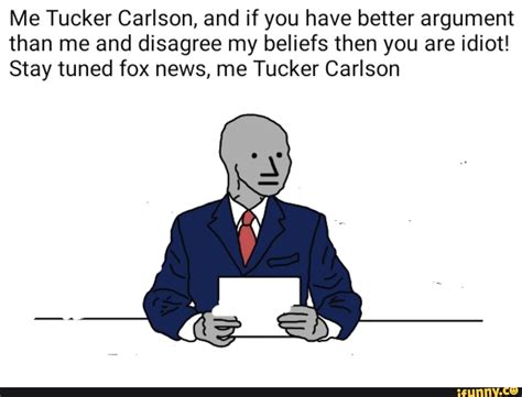 Tucker Carlson Funny Face Carl Meme Templates