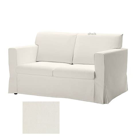 ikea sandby  seat sofa slipcover loveseat cover blekinge white