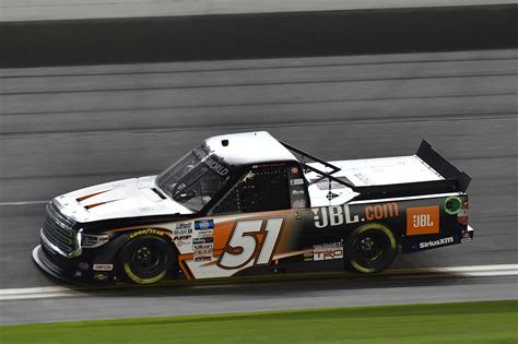 drew dollar cashes   truck series debut  top  finish