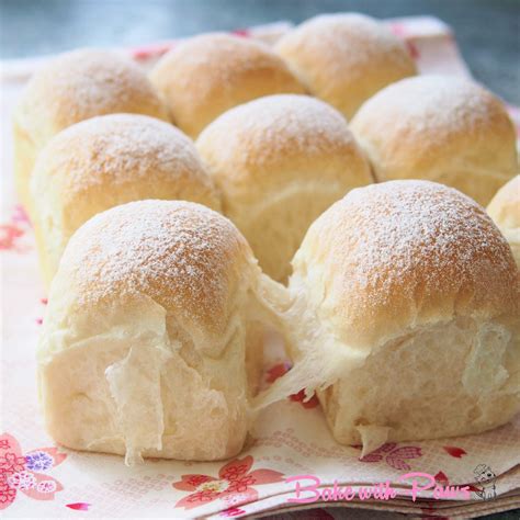 japanese soft white buns bake  paws