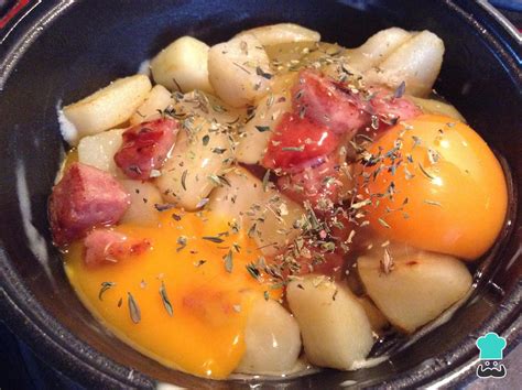 Huevos Al Horno Con Patatas Y Chorizo Fácil