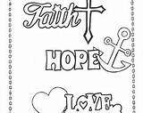 Hope Coloring Pages Getcolorings Adult sketch template