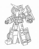 Coloring Optimus Mewarnai Robot Sideswipe Sketch sketch template