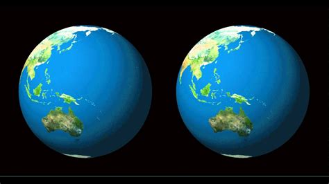 rotating earth youtube