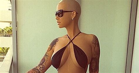 Amber Rose Bikini Pictures On Instagram Popsugar Celebrity