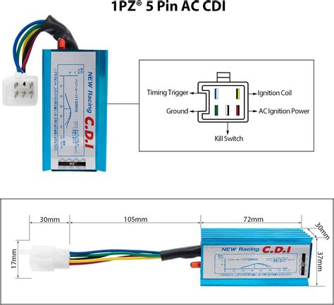 cc atv cdi wiring plug