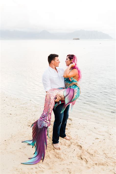 A Couples Sexy Mermaid Themed Photo Shoot Popsugar Love Uk Photo 6