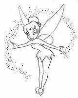 Tinkerbell Coloring Pages Kids Wikiclipart sketch template