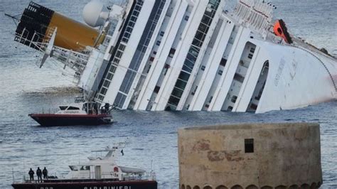 costa concordia five crew convicted over sinking bbc news