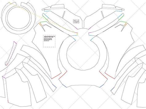 iron man mark  chest plate  template ready  print etsy iron man