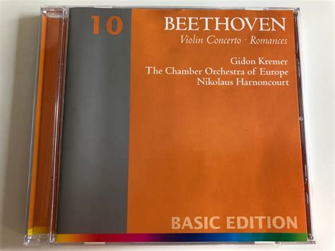 beethoven violin concerto romances gidon kremer the chamber