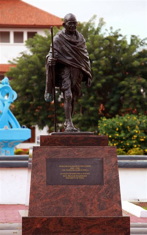 Ghana Professors Campaign For Removal Of New Gandhi Statue The