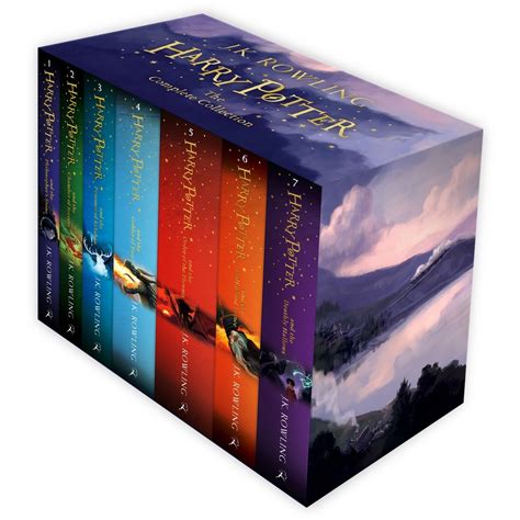 harry potter complete collection book box set big