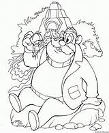 Rescue Rangers Dale Chip Monty sketch template