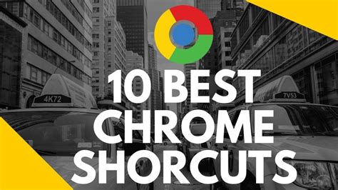 chrome shortcuts chrome