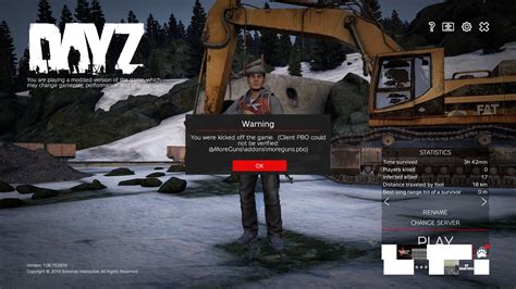 client pbo    verified atmoreguns troubleshooting dayzrp