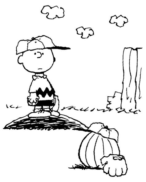 charlie brown halloween coloring pages coloring home