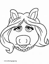 Muppets Piggy Muppet sketch template