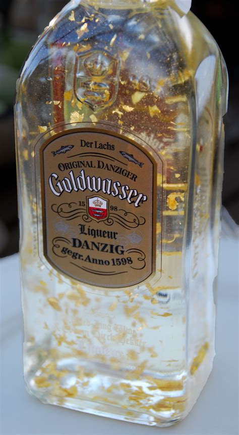 goldwasser  licor de oroaguardiente  denominado en aleman