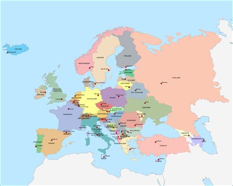 europese unie hoofdsteden oefenen