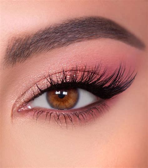 gorgeous eyeshadow    eye makeup trends pink soft glam