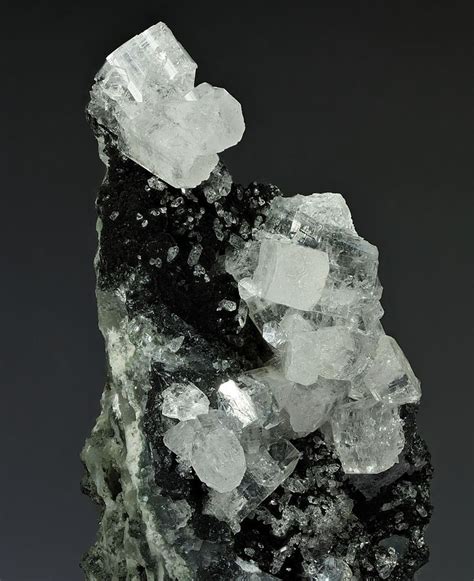 apophyllite crystal  dark jugoldite kreimbach quarry kusel