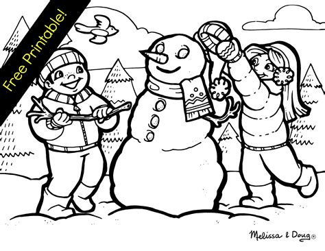 winter themed coloring pagesnowman mermaid coloring pages coloring