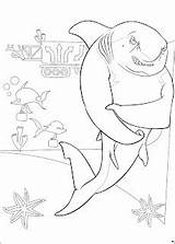 Tiburones Espanta sketch template