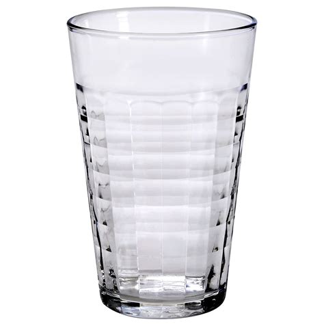 Duralex Prisme 17 5 Oz Clear Tempered Glass Tumbler Drinking Glasses