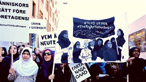 May Day Rallies For Muslim Women S Labour Rights Sweden News Al Jazeera