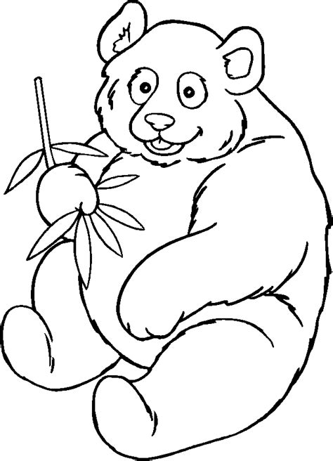 panda bear coloring pages    print