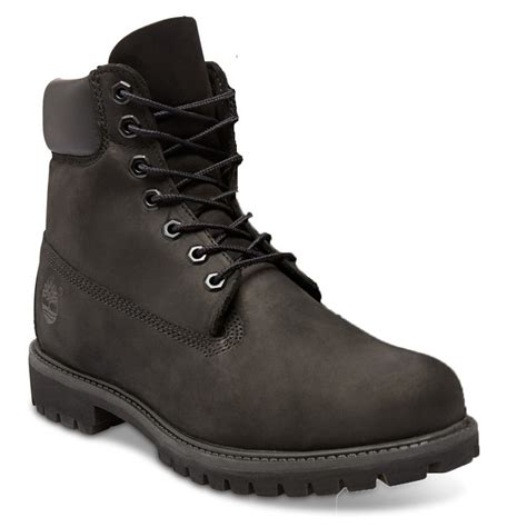 timberland timberland ek   premium nubuck black na  mens boots timberland