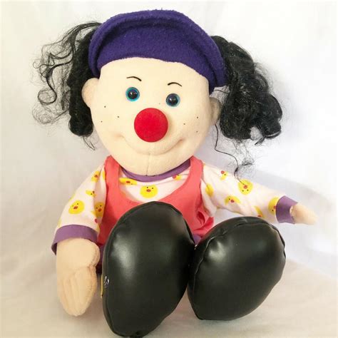 Big Comfy Couch Loonette Clown Molly 21 Plush Stuffed Toy Doll Vintage