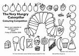 Caterpillar Hungry Rups Kleurplaten Entitlementtrap Kleurplaat Uitprinten Downloaden Carle Eric sketch template