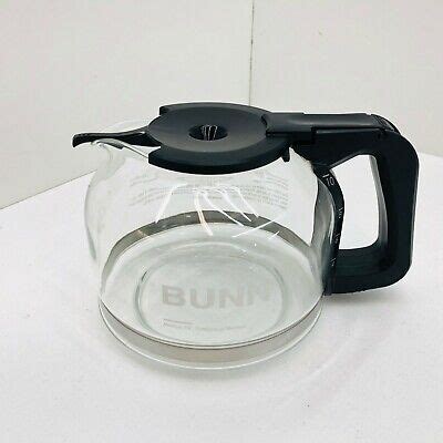 bunn nhs   cup coffee maker brew replacement part pot carafe ebay