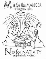 Nativity Coloring Pages Manger Scene Christmas Printable Jesus Baby Colouring Kids Preschoolers Sheets Sheet Preschool Simple Bible Color Rocky Balboa sketch template