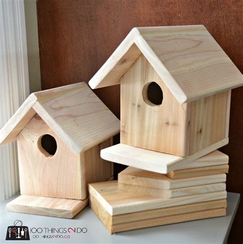 easy diy wood birdhouse plans