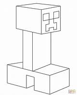Minecraft Creeper Coloring Pages Color Printable Print Steve Kids Drawing sketch template