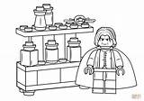 Coloring Snape Lego Severus Pages Printable sketch template
