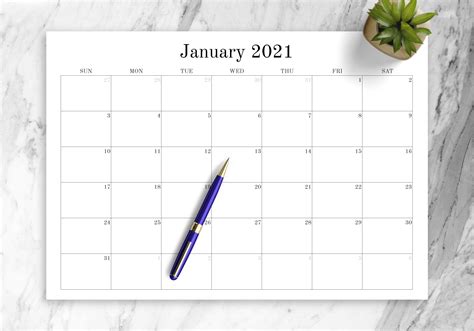 printable blank calendar  notes blank calendar  print monthly