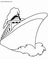 Ship Coloring Pages Cruise Passenger Boat Liner Ocean Boats Ships Printable Around Days Kids Index Skating Ramadan Ice Choose Board sketch template