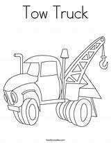 Coloring Truck Tow Pages Trucks Printable Lori Worksheet Car Tough Kids Tunda Print Monster Clipart Twistynoodle Semi Template Mechanic Colouring sketch template