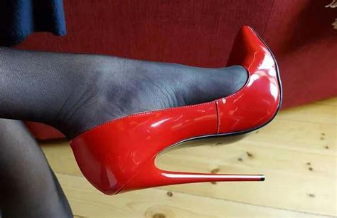 Red High Heels Stilettoheels Stiletto Heels Fashion High Heels